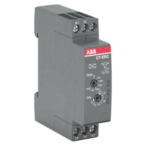 Temporizzatore elettronico ABB CT-ERC.12 ritardo all eccitazione 1 contatto in scambio