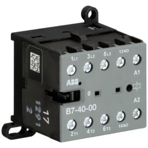 Minicontattore ABB B7-40-00-85 4P 5,5kW bobina 380-415V