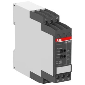 Relè di controllo trifase ABB CM-PSS.41P 400V AC 2 contatti in scambio push-in
