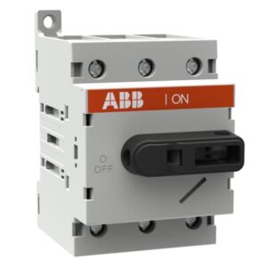 Sezionatore rotativo ABB OT63ML3 3P 63A guida DIN