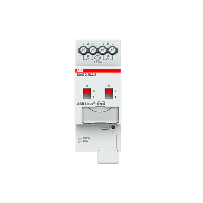 Attuatore KNX ABB SA-S2.10.2.2 2 canali 10A
