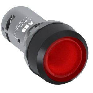 Pulsante luminoso ABB CP1-11R-01 rosso 1NC 24V compatto