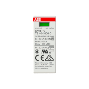Cartuccia SPD ABB OVR PV T2 40-1000 C 40kA