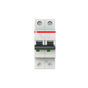 Interruttore magnetotermico ABB S201 NA C2 1P+N 2A 6kA