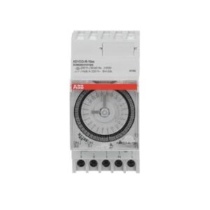 Interruttore orario analogico ABB AD1CO-R-15m giornaliero con riserva
