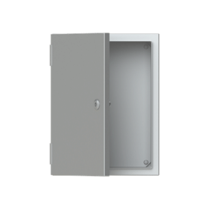 Cassetta inox ABB SRN4320X 400x300x200 porta cieca con piastra