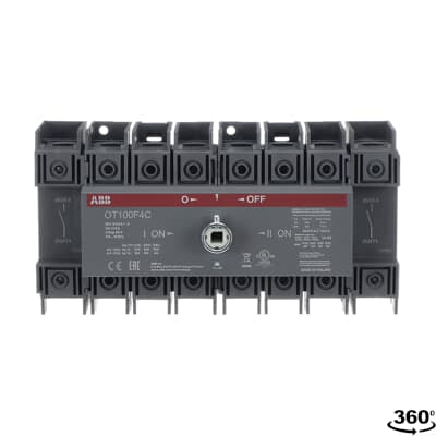 Commutatore ABB OT100F4C I-0-II 4P 100A