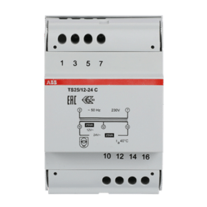 Trasformatore di sicurezza ABB TS25-12-24 C 25VA 12-24V