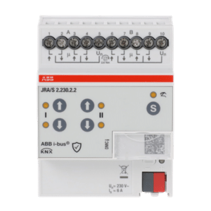 Attuatore tapparelle KNX ABB JRA-S 2.230.2.2 2 canali 230V AC