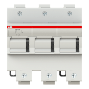 Portafusibile sezionabile ABB E 93 125 3P 125A fusibili 22x58
