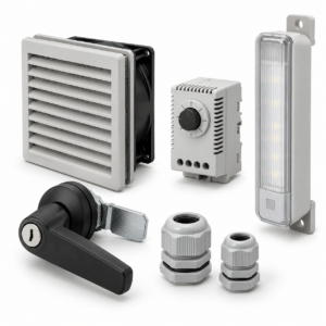 Blocco porta ABB EV0015 per cassette SRN